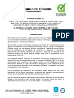 Acuerdo 021 de Fecha 24 de Marzo de 2020 Ultimo