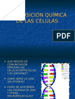 Composición Química de Las Células