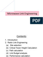 Digital Microwave Link Enginnering