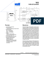 14-Bit A/D Converter: Eatures Escription