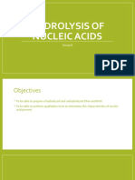 Hydrolysis of Nucleic Acids: Group 8