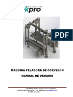 Manual Peladora de Corvejon