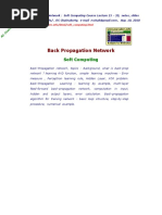 Back Propagation Network: Soft Computing