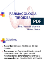 Farmacologia Tiroidea para Alumnos