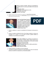 Presidentes de Guatemala