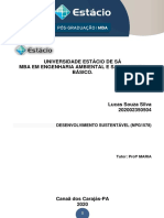 Trabalho Desenvolvimento Sustentavél PDF