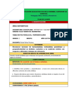 MATEMATICAS-RECTAS Plan de Clases