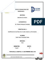 PRÀCTICA NO. 1: Identificación de Las Fases de Un Suelo Cohesivo y Friccionantes.