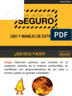 Uso y Manejo de Extintores