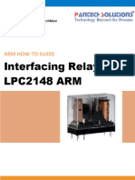 Interfacing Relay With LPC2148 ARM: Arm How-To Guide