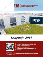 Lenguaje 2019 Pre San Marcos PDF