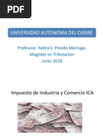 Impuesto de Industria y Comercio ICA-2018