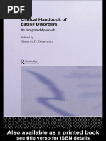 Brewerton. Clinical Handbook of Eating Disorders. An Integrated Approach PDF