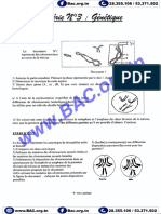 Serie Genetique Avec Correction Lycee SFAX