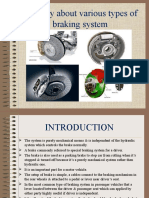 To Study About Various Types of Braking System