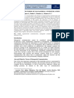 Functions and Forms of Managerial Communication: Vlăduțescu Ș., Budică I., Dumitru A., Stănescu G.C