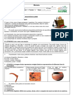 DIAGNÓSTICA - 8º ano-HIST