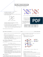 Solides Cristallins Exercices