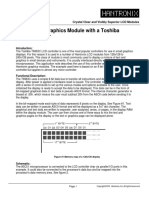 Interfacing To A Graphics Module With A Toshiba T6963C Controller