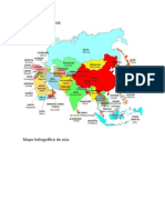 Mapa Político de Asia