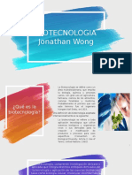 Biotecnologia Jonathan Wong