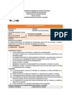 Actividad 8 Tecnicas de Administracion de Sueldos y Salarios.