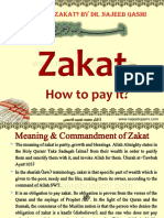 Presentation On Zakat - Dr. Mohammed Najeeb Qasmi (English)