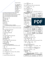 Formulario - Relación Volumétrica y Granulométrica en Los Suelos