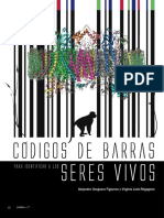 Códigos de Barras para Identificar A Los Seres Vivos PDF