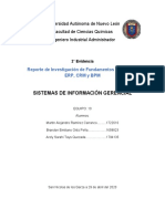 2 Reporte. Sistemas de Informacion