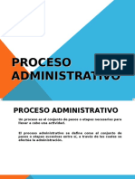 Proceso Administrativo