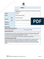 Bsbadv602 Assessment Tool Task 1 and 2 - V2020 T1 1.2 2