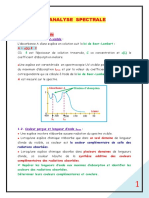 Analyse Spectrale PDF