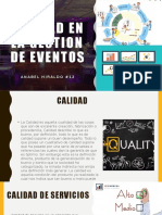 Calidad en La Gestion de Eventos