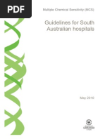 SA HEALTH 2010. MCS Guidelines For South Australian Hospitals