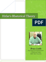 Hitlers Rhetorical Theory