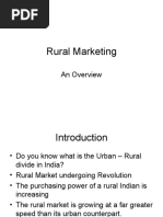 Rural Marketing: An Overview