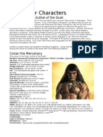 (Conan RPG) Characters - From - Xuthal - of - The - Dusk