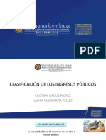 Clasificación de Los Ingresos Públicos