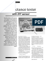 Conductance Tester: With DIY Sensor