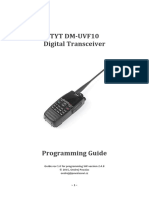 TYT DM UVF10 Programming Guide v1.0 PDF