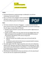 Shewaram Versus Philippine Air Lines