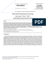 Hand Speed Measurements in Boxing: Sciencedirect