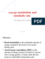 4 Energy Metabolism and Metabolic Rate