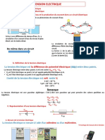 Tension Electrique - Première Partie PDF