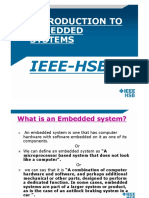 Introduction To Embedded System Intro.