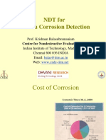 NDT For Corrosion Inspection