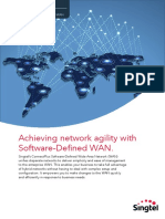 Achieving Network Agility With Software-Defined WAN