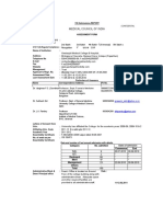 Medical Council of India: (U/S 10A-Regular/Compliance) U/S 11 (2) - Regular/Compliance U/S 19