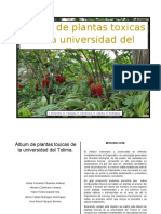 Álbum de Plantas Toxicas de La Universidad Del Tolima. Final